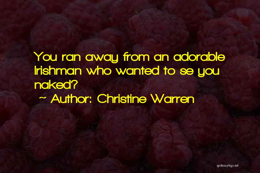 Adorable Quotes By Christine Warren