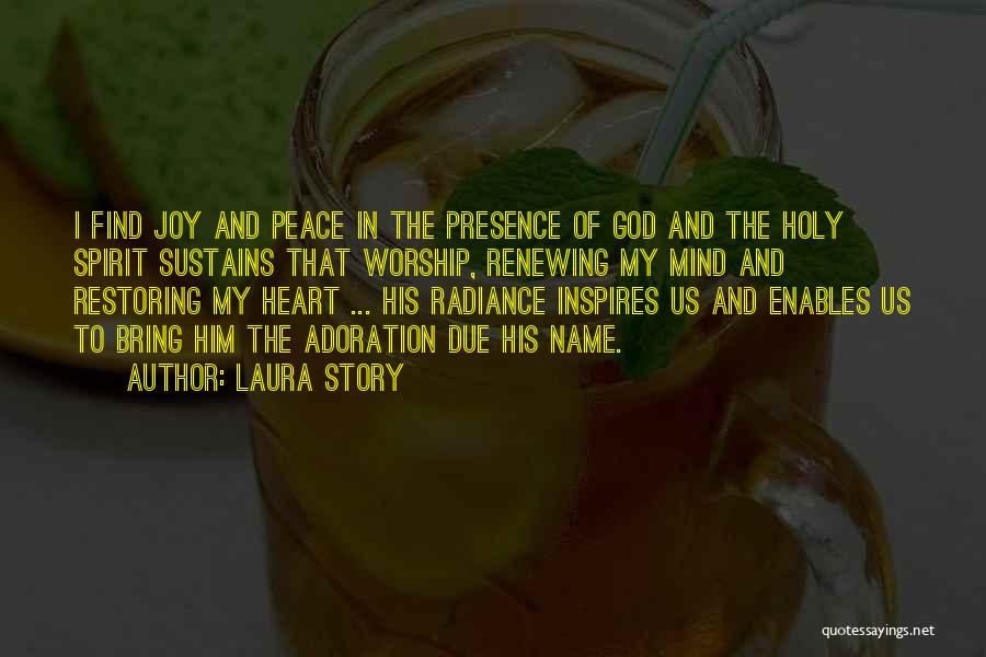 Adoration Of God Quotes By Laura Story