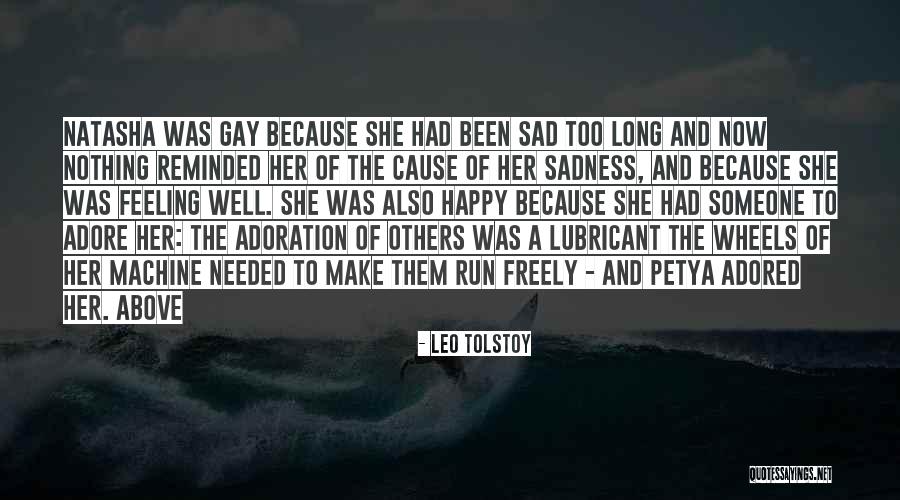 Adore Her Quotes By Leo Tolstoy