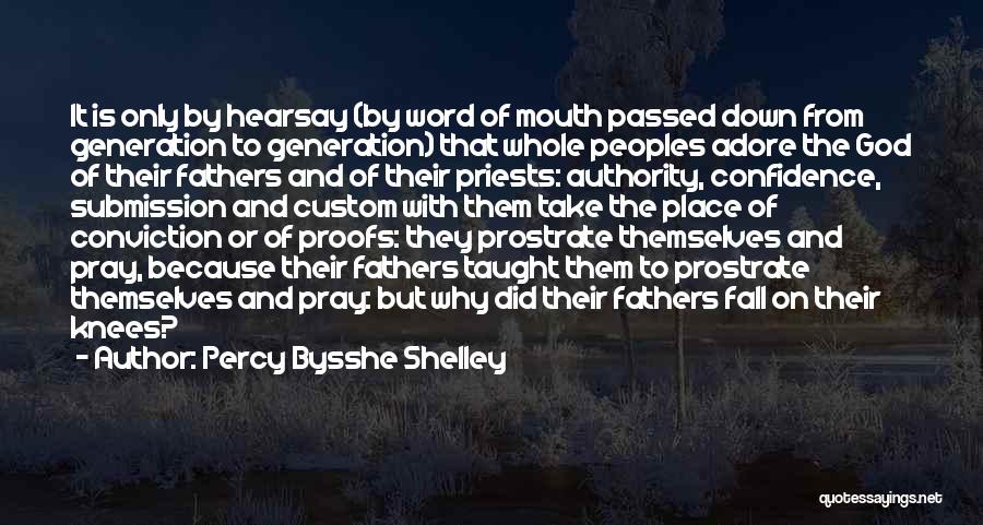 Adore Yourself Quotes By Percy Bysshe Shelley