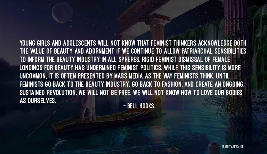 Adornment In Fashion Quotes By Bell Hooks