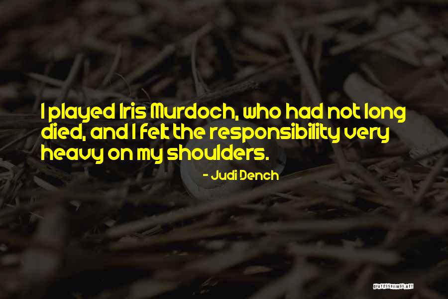 Adquirir In English Quotes By Judi Dench Adquirir In English Quotes By Judi Dench