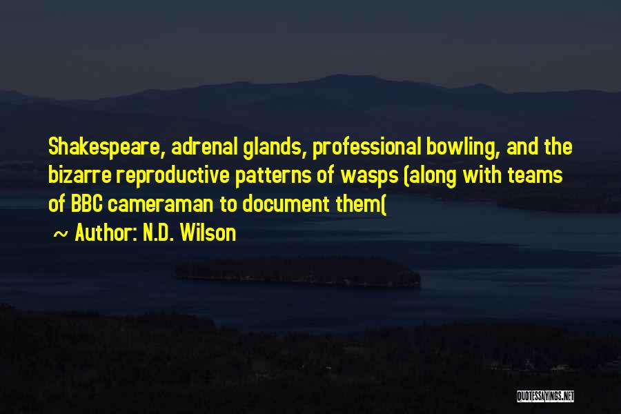Adrenal Quotes By N.D. Wilson