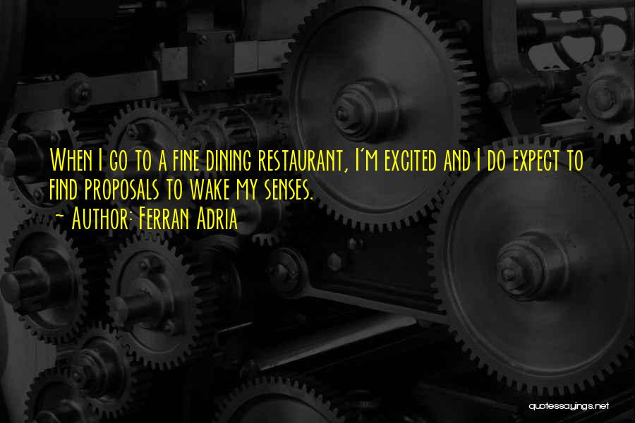 Adria Ferran Quotes By Ferran Adria