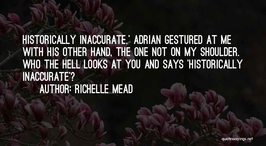 Adrian Ivashkov And Sydney Sage Quotes By Richelle Mead