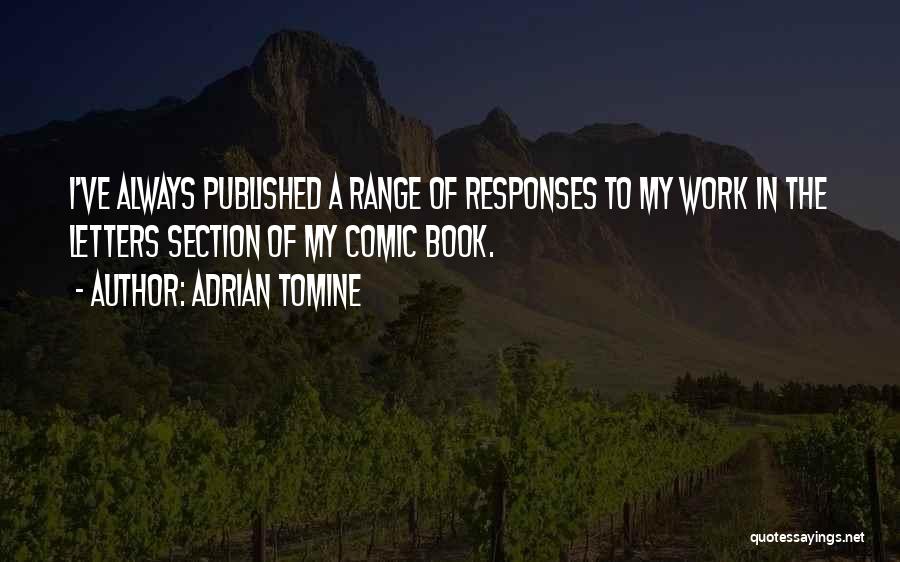 Adrian Tomine Quotes 1029302