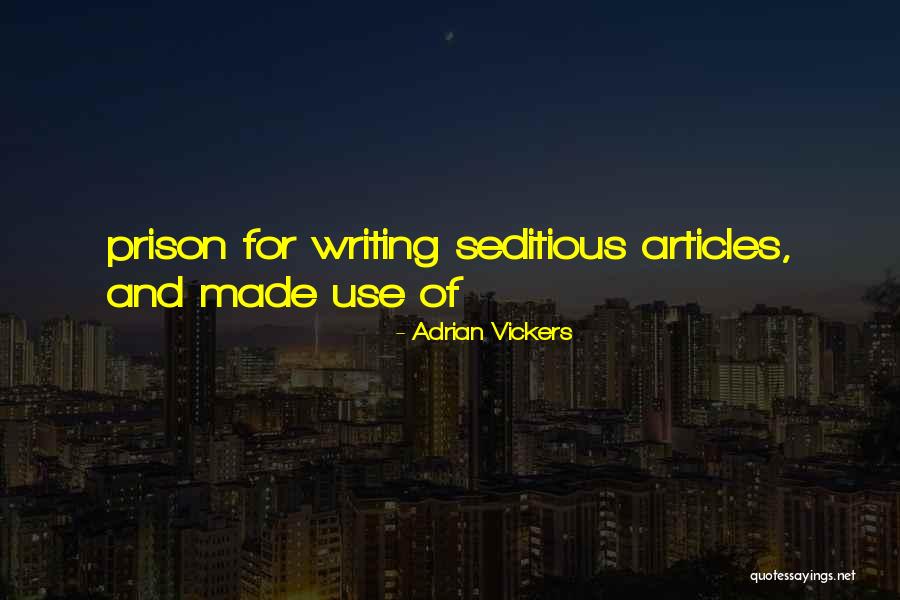 Adrian Vickers Quotes 1887205 Adrian Vickers Quotes 1887205