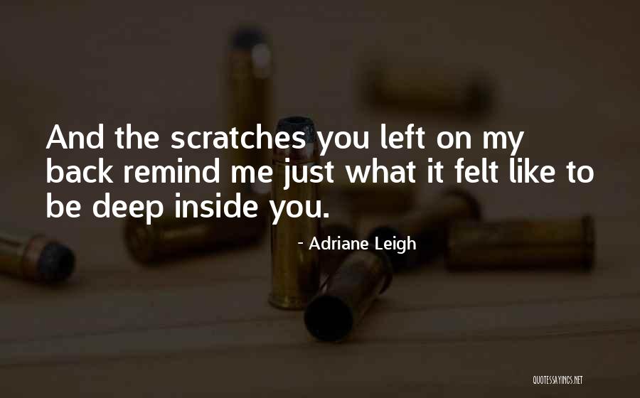 Adriane Leigh Quotes 1850231