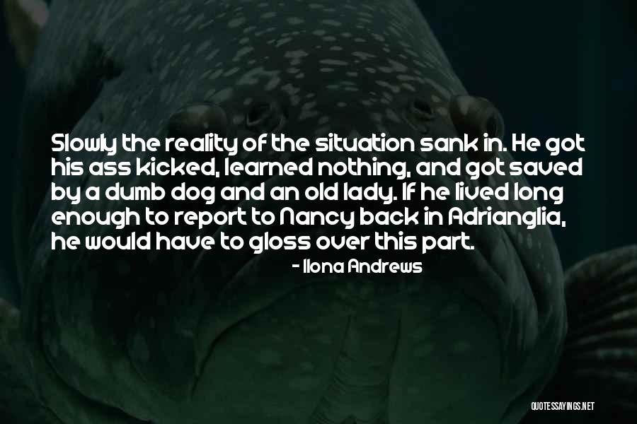 Adrianglia Quotes By Ilona Andrews Adrianglia Quotes By Ilona Andrews