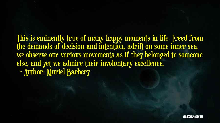 Adrift At Sea Quotes By Muriel Barbery