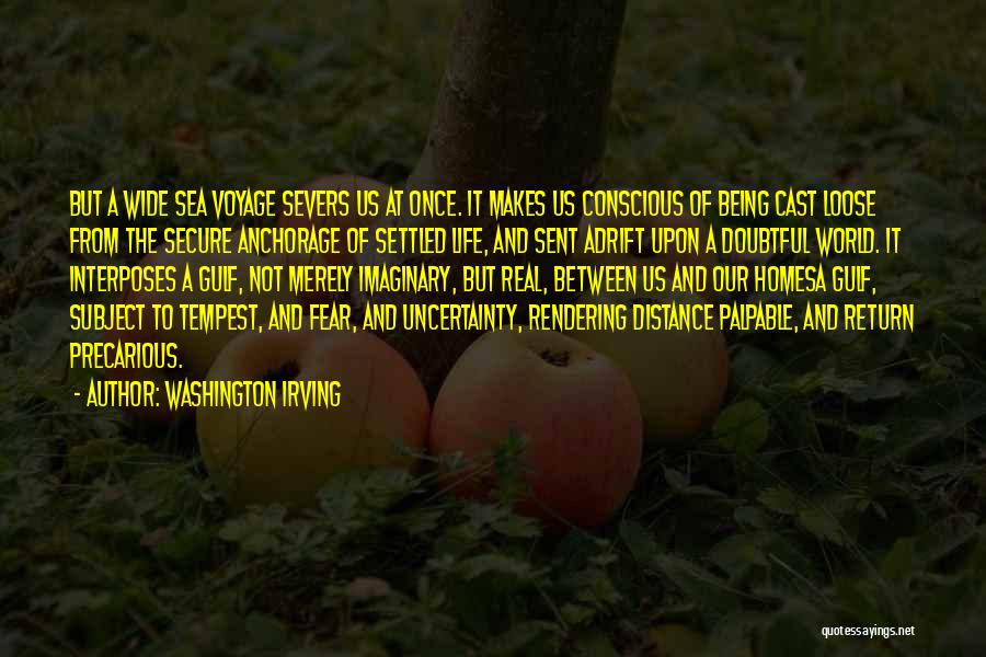 Adrift Quotes By Washington Irving