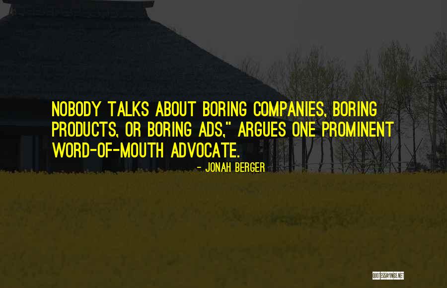 Ads Quotes By Jonah Berger Ads Quotes By Jonah Berger