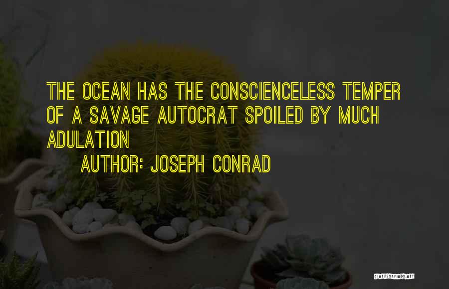 Adulation Quotes By Joseph Conrad