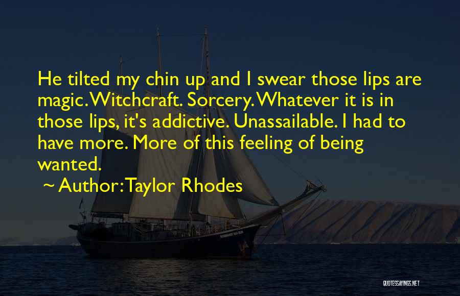 Adult Nonfiction Quotes By Taylor Rhodes