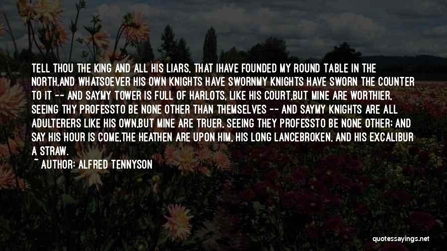 Adulterers Quotes By Alfred Tennyson