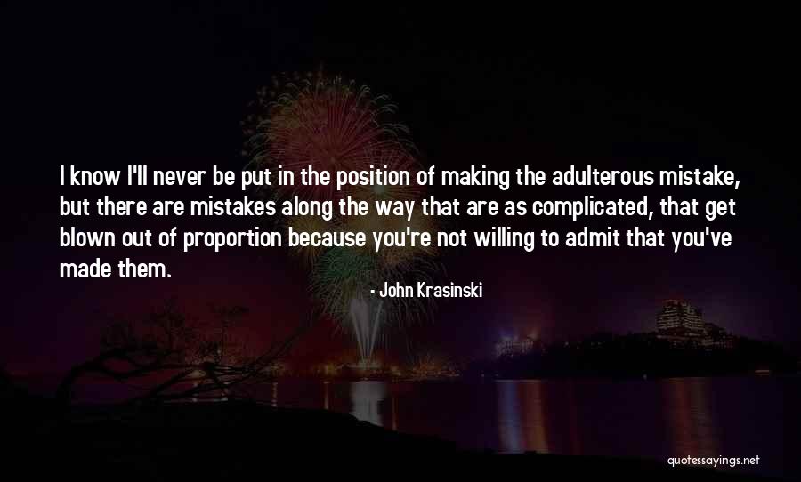 Adulterous Quotes By John Krasinski Adulterous Quotes By John Krasinski