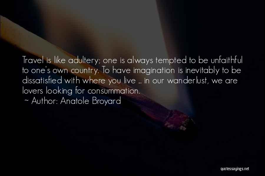 Adultery Quotes By Anatole Broyard