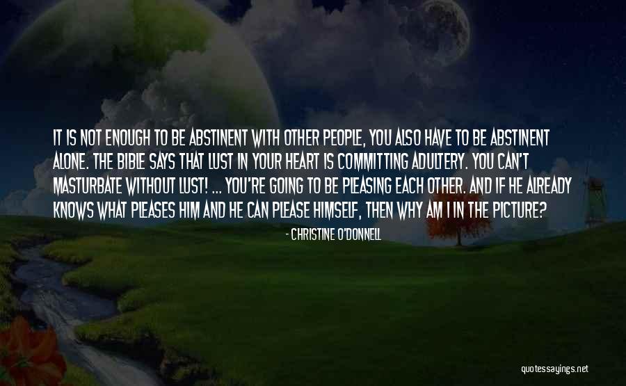 Adultery Quotes By Christine O'Donnell Adultery Quotes By Christine O'Donnell