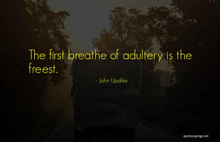 Adultery Quotes By John Updike