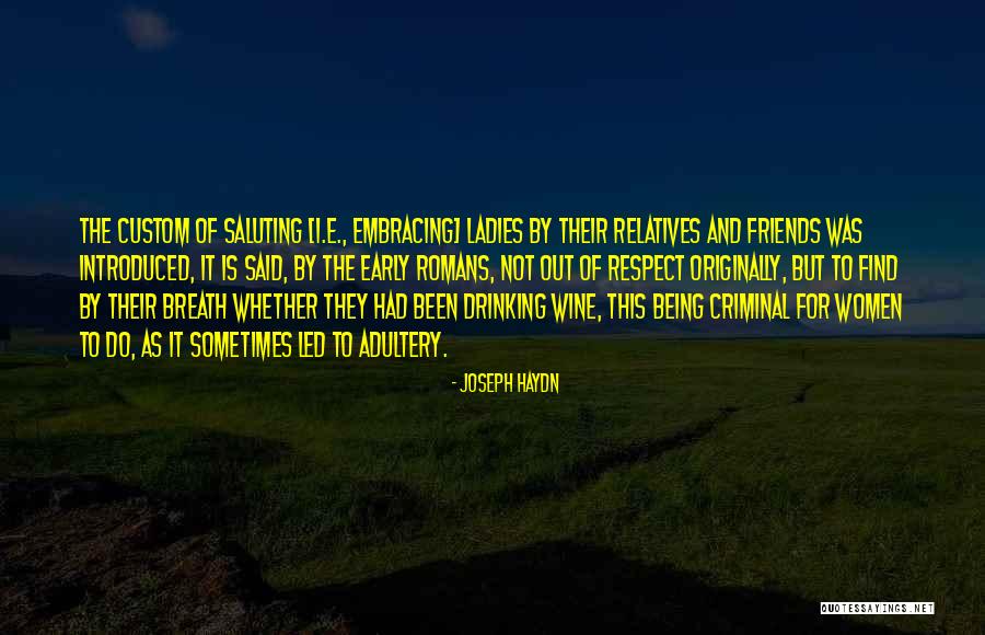 Adultery Quotes By Joseph Haydn Adultery Quotes By Joseph Haydn