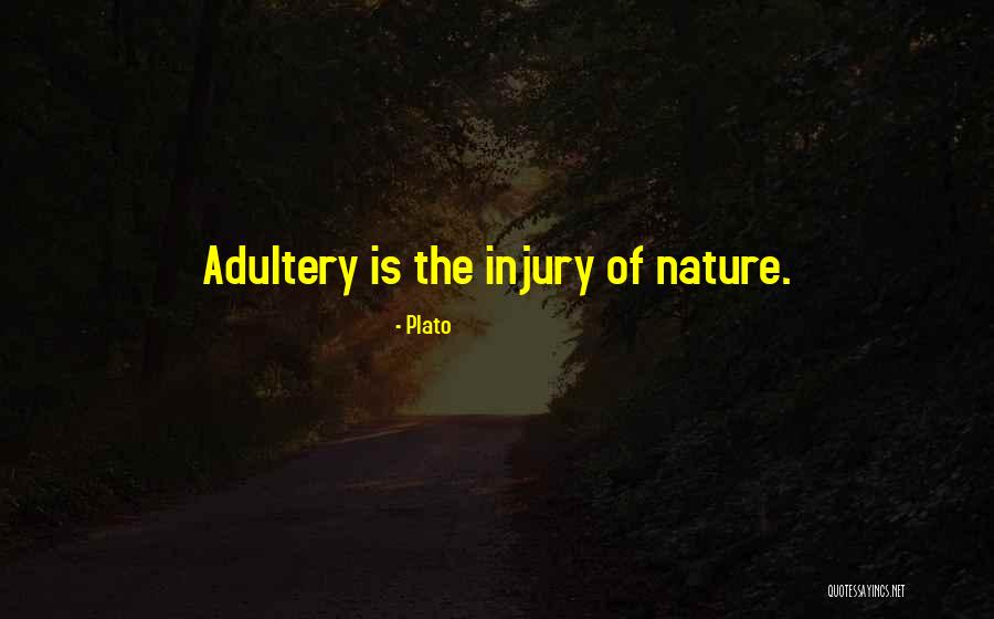 Adultery Quotes By Plato