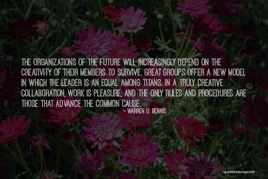 Advance And Survive Quotes By Warren G. Bennis Advance And Survive Quotes By Warren G. Bennis
