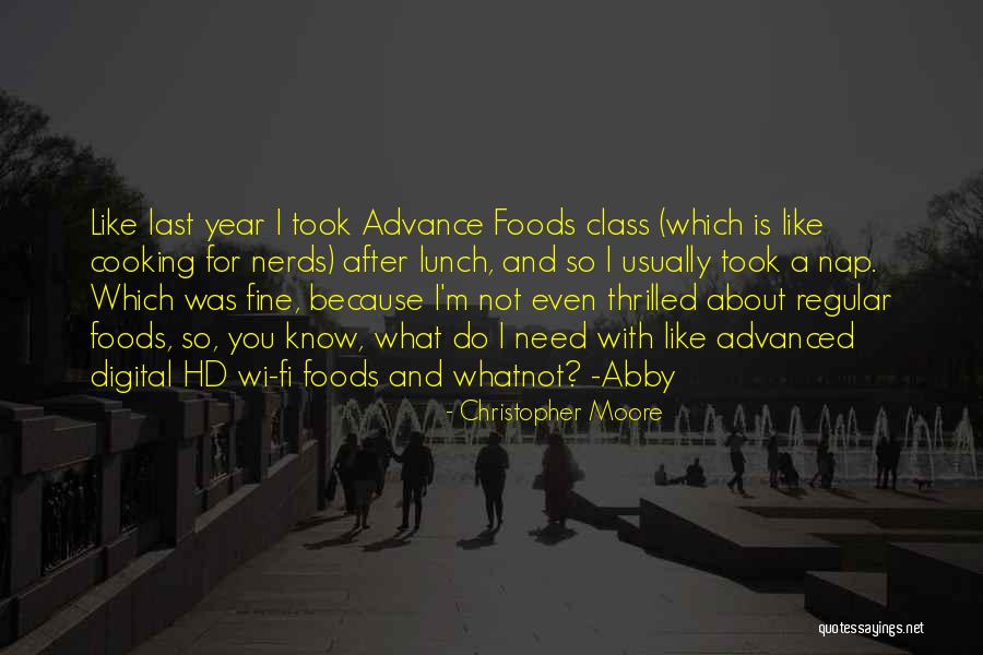 Advance Or Advanced Quotes By Christopher Moore