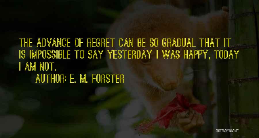 Advance Quotes By E. M. Forster