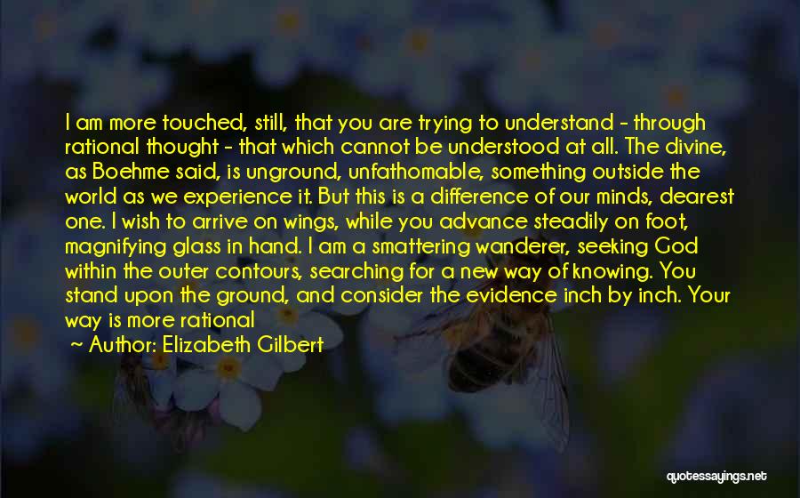 Advance Quotes By Elizabeth Gilbert