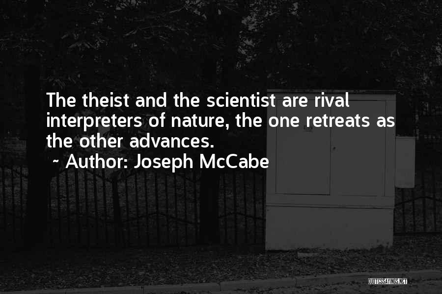 Advance Quotes By Joseph McCabe