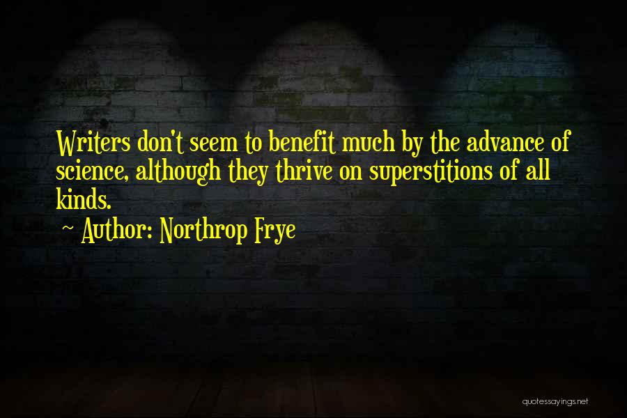 Advance Quotes By Northrop Frye