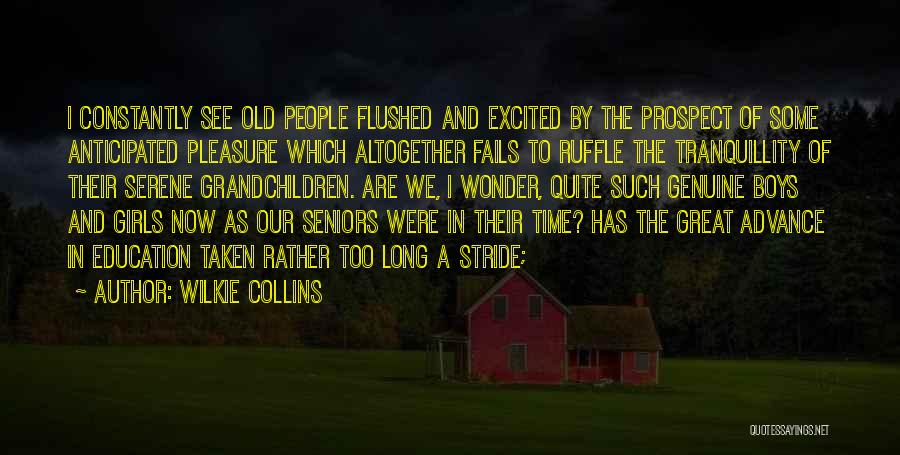 Advance Quotes By Wilkie Collins