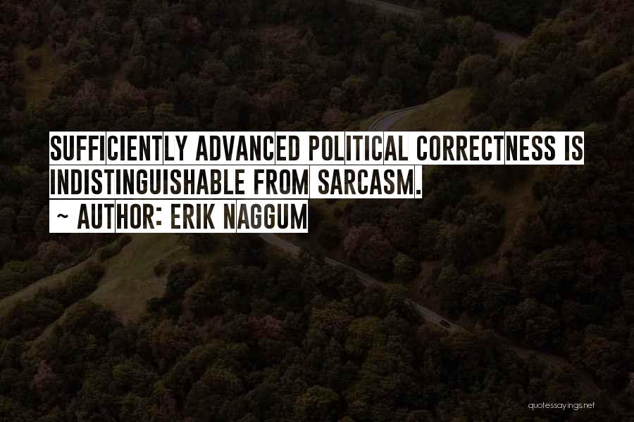 Advanced Sarcasm Quotes By Erik Naggum