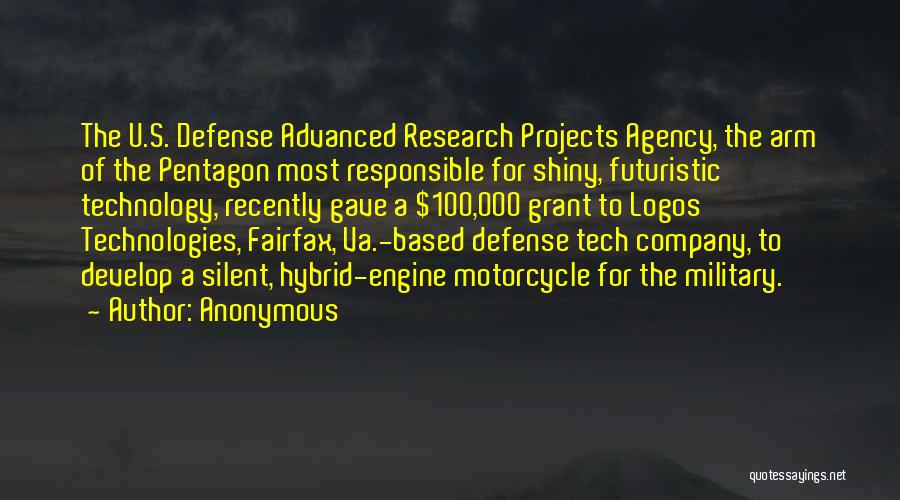 Advanced Technology Quotes By Anonymous