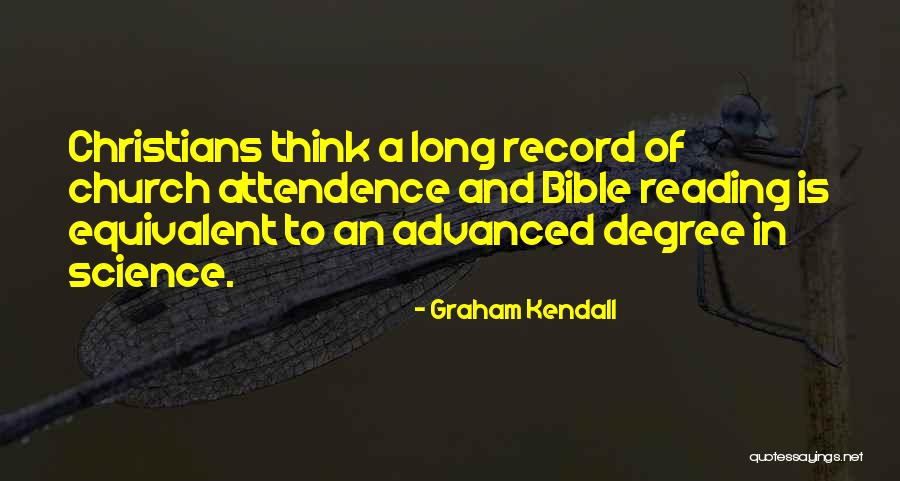 Advanced Thinking Quotes By Graham Kendall