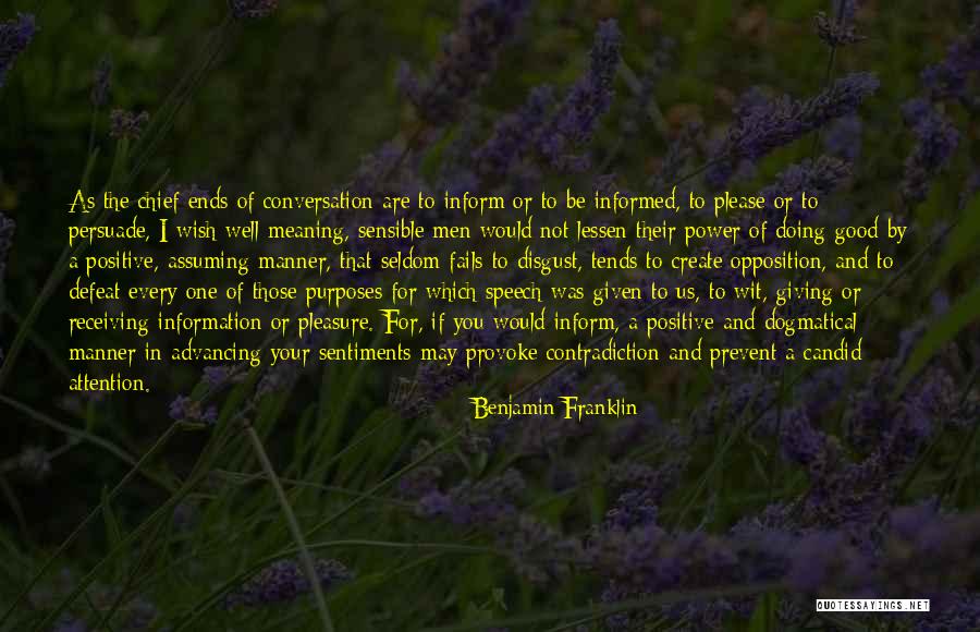 Advancing Quotes By Benjamin Franklin