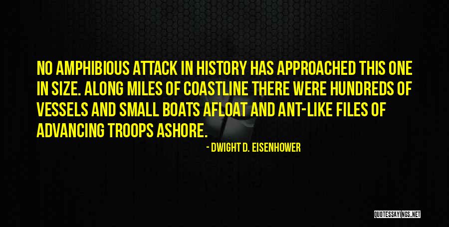 Advancing Quotes By Dwight D. Eisenhower