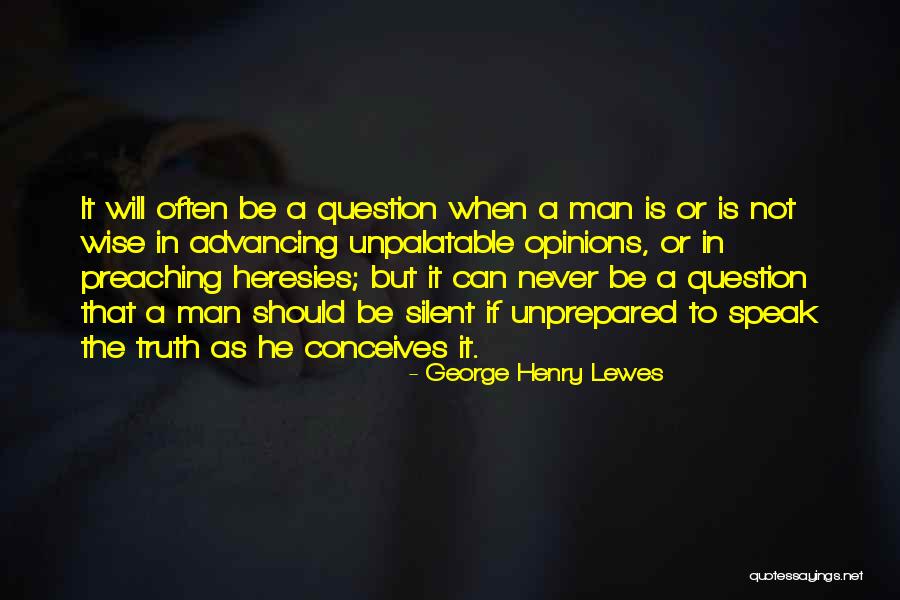 Advancing Quotes By George Henry Lewes