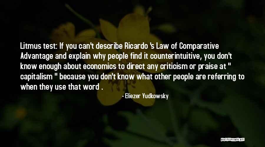 Advantage Of Quotes By Eliezer Yudkowsky