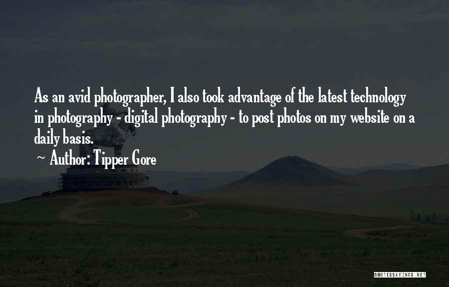 Advantage Of Technology Quotes By Tipper Gore