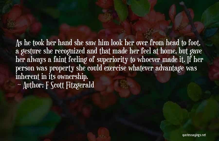 Advantage Person Quotes By F Scott Fitzgerald