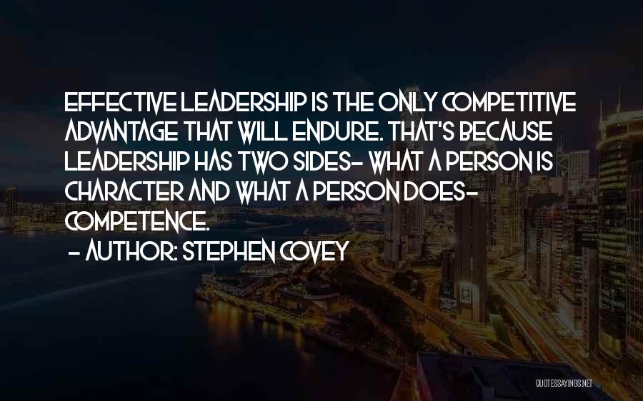 Advantage Person Quotes By Stephen Covey