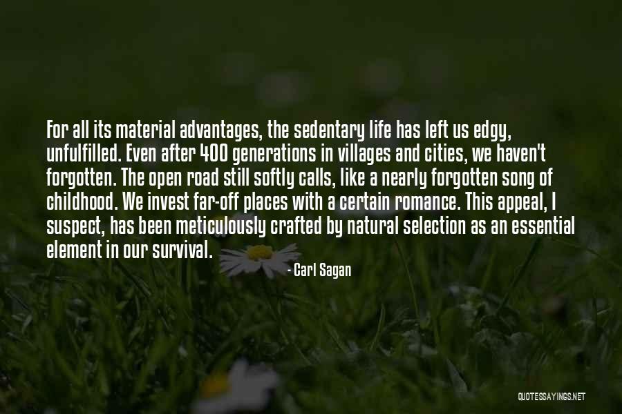 Advantages In Life Quotes By Carl Sagan