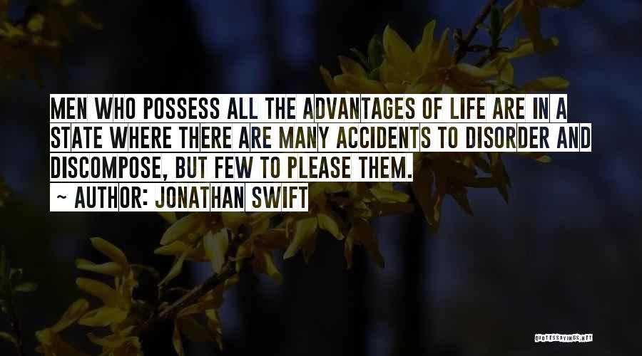 Advantages In Life Quotes By Jonathan Swift