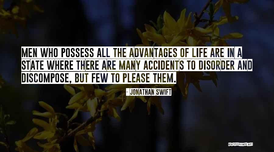 Advantages In Life Quotes By Jonathan Swift