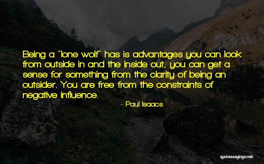 Advantages In Life Quotes By Paul Isaacs