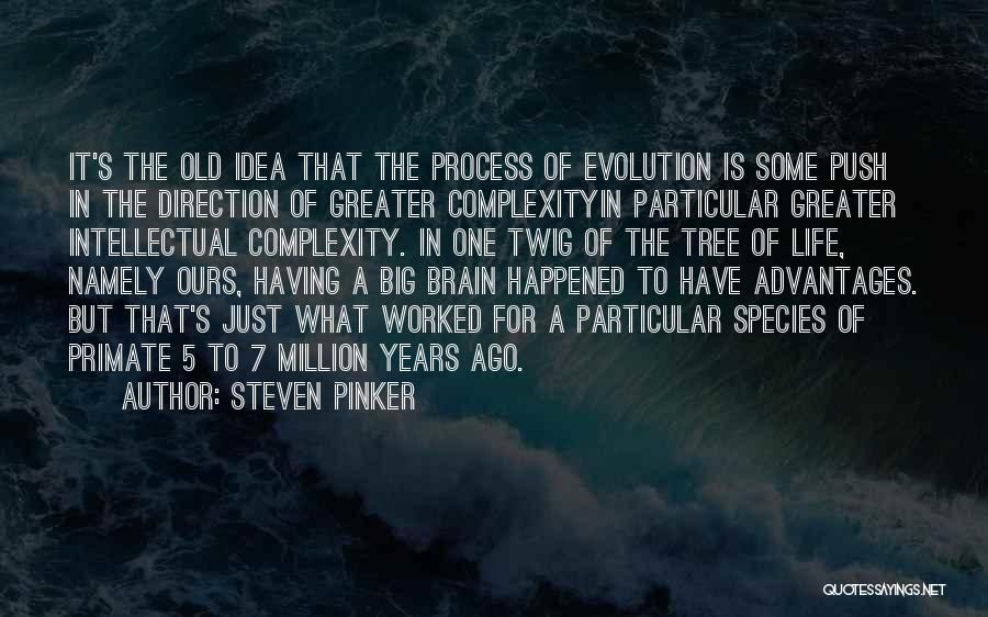 Advantages In Life Quotes By Steven Pinker