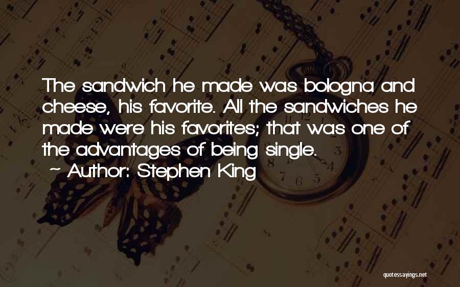 Advantages Of Being Single Quotes By Stephen King