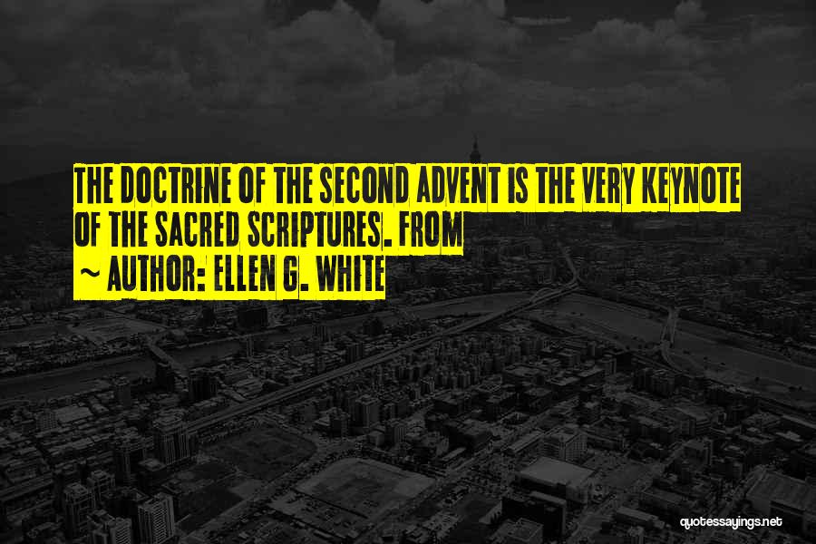 Advent Quotes By Ellen G. White
