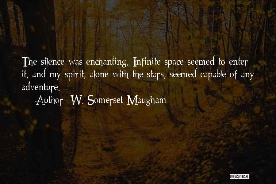 Adventure Alone Quotes By W. Somerset Maugham